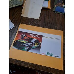 Vintage 1991 Kyle Petty #42 Coca-Cola Mello Yello NASCAR Promo Sign Racing Ad